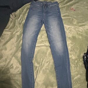 American Eagle Outfitters Light Blue Skinny Jeans